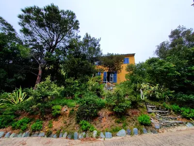 Jardin de l'établissement Les Gîtes du Cap Corse