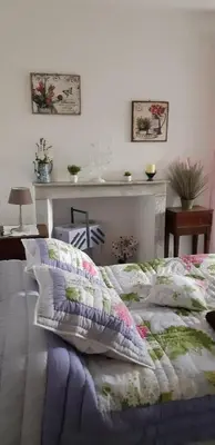Un ou plusieurs lits dans un hébergement de l'établissement Casa san salvadore