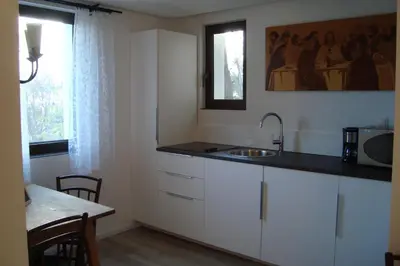 Cuisine ou kitchenette dans l'établissement Rustica
