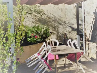 Jardin de l'établissement Casa Orani
