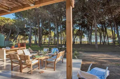 Plan de l'établissement MAISONS BORD DE MER- MARINE DE SORBO - Gîtes 3 épis