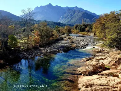 Paysage naturel près de la maison de vacances