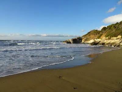 Paysage naturel près de la maison de vacances