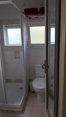 Salle de bains dans l'établissement Résidence Di A Serra