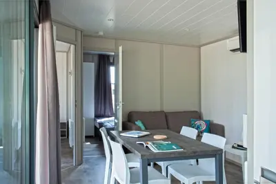 Coin salon dans l'établissement Casa e Natura