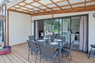 Terrasse ou espace extérieur de l'établissement Casa e Natura