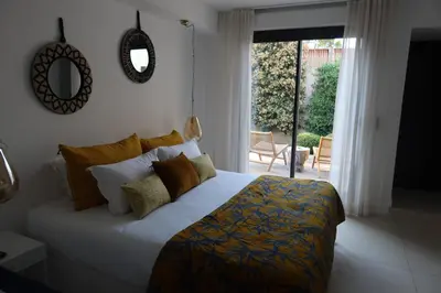 Un ou plusieurs lits dans un hébergement de l'établissement Villa Paradisu