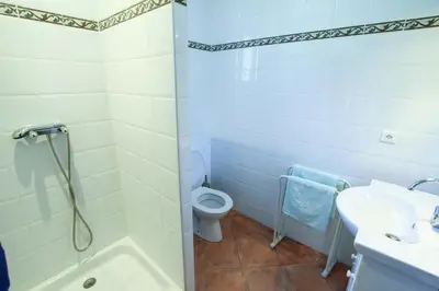 Salle de bains dans l'établissement A Ghjuvellina