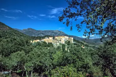 Paysage naturel près de la maison d'hôtes