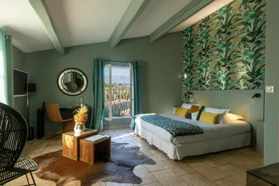 Un ou plusieurs lits dans un hébergement de l'établissement Hôtel La Dimora & Spa