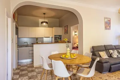 Cuisine ou kitchenette dans l'établissement Casa Ortale