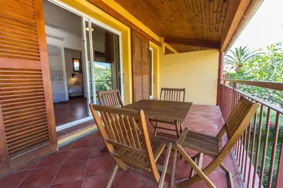 Balcon ou terrasse dans l'établissement Casa Vecchia rooms + apartments