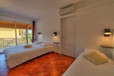 Un ou plusieurs lits dans un hébergement de l'établissement Casa Vecchia rooms + apartments