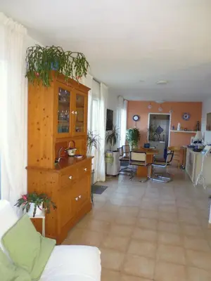 Cuisine ou kitchenette dans l'établissement Villa mit grosser Sommerküche und Pool, 8 Minuten zum Sandstrand Cap Sud