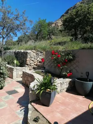 Jardin de l'établissement tre castelli