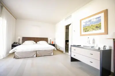 Un ou plusieurs lits dans un hébergement de l'établissement La Villa Calvi