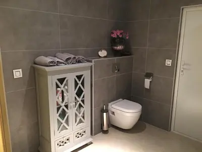 Salle de bains dans l'établissement Charmantes chambres 792 Route Inférieure de Cardo