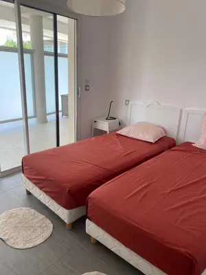 Un ou plusieurs lits dans un hébergement de l'établissement les rivages de calvi