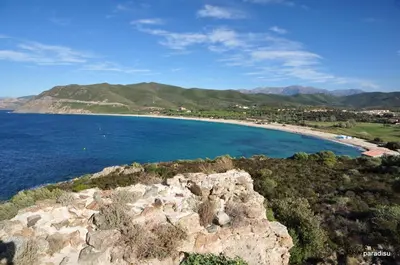 Paysage naturel près de la villa