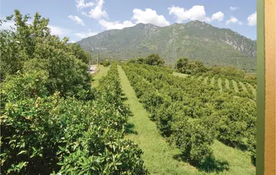 Vue générale sur la montagne ou vue sur la montagne depuis la maison de vacances