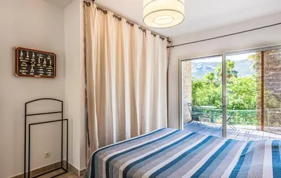 Un ou plusieurs lits dans un hébergement de l'établissement Gorgeous Home In Calvi
