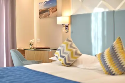 Un ou plusieurs lits dans un hébergement de l'établissement Hotel Tettola