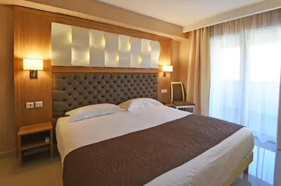 Un ou plusieurs lits dans un hébergement de l'établissement Hotel Tettola