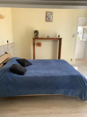 Un ou plusieurs lits dans un hébergement de l'établissement Sables de biguglia cordon lagunaire