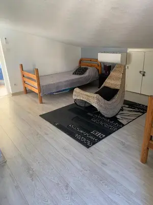 Un ou plusieurs lits dans un hébergement de l'établissement Sables de biguglia cordon lagunaire