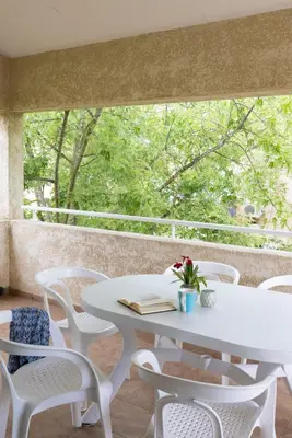 Balcon ou terrasse dans l'établissement Village de Vacances Marina d'Oru