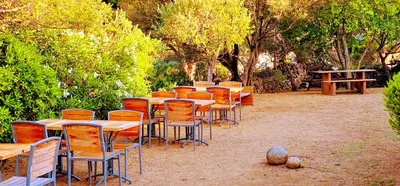 Jardin de l'établissement Hotel Cala di l'Oru
