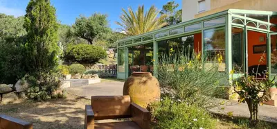 Jardin de l'établissement Hotel Cala di l'Oru