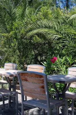 Jardin de l'établissement Hotel Cala di l'Oru