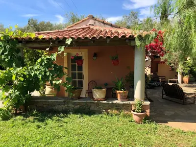 Jardin de l'établissement Domaine Le Clos des Oliviers