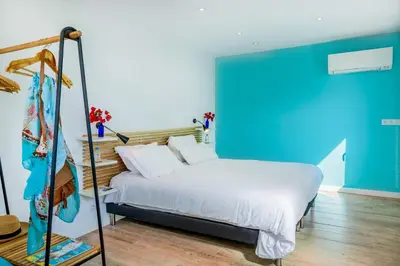 Un ou plusieurs lits dans un hébergement de l'établissement Les Terrasses d'Erbalunga