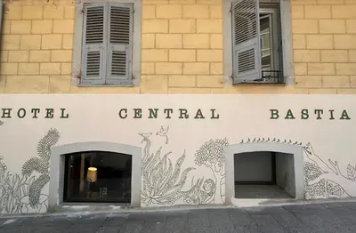 Plan de l'établissement Hotel Central Bastia