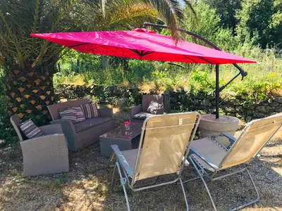 Jardin de l'établissement Studio à la campagne