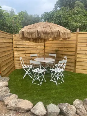 Jardin de l'établissement Studio à la campagne
