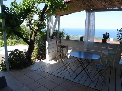 Paysage naturel près de la maison de vacances