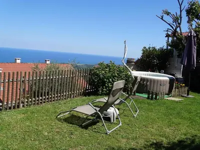 Paysage naturel près de la maison de vacances