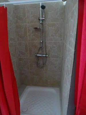 Salle de bains dans l'établissement CASA PENTONE