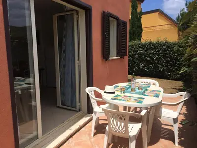 Terrasse ou espace extérieur de l'établissement Appartement June