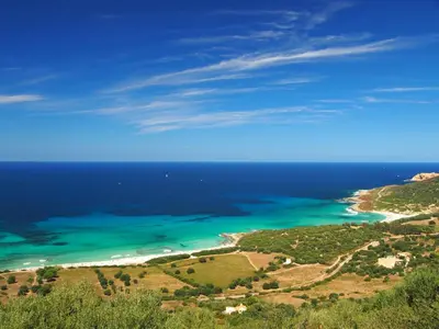 Paysage naturel près de la villa