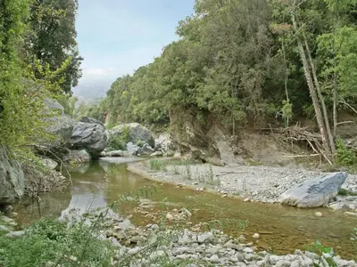 Paysage naturel près de la maison de vacances