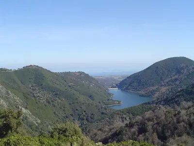 Paysage naturel près de la maison de vacances
