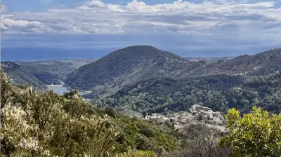 Paysage naturel près de la maison de vacances