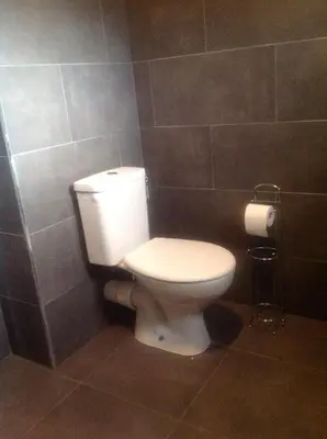 Salle de bains dans l'établissement charmant studio dans résidence neuve et calme