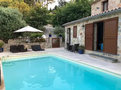 Piscine de l'établissement CHAMBRES DHOTES CORSE ou située à proximité