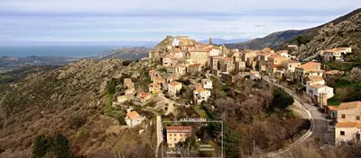 Paysage naturel près de la maison de vacances