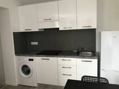 Cuisine ou kitchenette dans l'établissement Corté Centre Corse